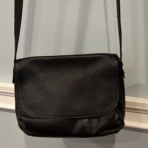 Bottega Veneta Vintage leather Crossbody bag Black